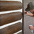 How to apply log jam onto log home