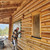 Sashco log home with Caulking