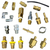 Blast Pot Valve Signal Airline & Fittings 1/8" & 1/4" fittings