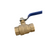 1/2" brass ball valve. Part # VBBR050.
