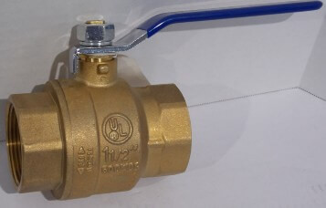 1-1/2" Ball Valve - ABS