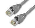 UL826SM805GY-3F - 5Ft Cat6A Snagless Shielded (STP) Ethernet Cable - Gray, 10 Pack