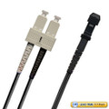 TAA Compliant Fiber Patch Cable, SC-MTRJ, UPC, Multimode 62.5/125 Micron OM1, Duplex, 1.8mm OFNR Rated