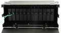 Fiber Enclosure, Rack Mount, 12 Panel, 4U, loaded, back end