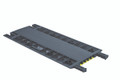 Grip Guard® 5-Channel Lightweight Cable Ramp System for 1.25" Lines, Yellow Lid/Gray Base