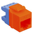 Jack, Cat5e, RJ45 - 4PR 100, High Density