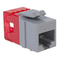 ICC, Jack, CAT 6, RJ45, High Density, Gray