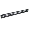 IC107PPS6A - Blank Patch Panel, CAT 6A, FTP, 24-Port, 1 RMS