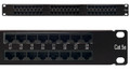 MPH55HA488 - Patch Panel, Cat5E, 48 Port, 1U, Ultra-High-Density, Dual 568A/B color coding, 110-Type Termination, Integrated Wire Management on Rear