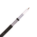 RG6 Plenum-Rated Coaxial Cable, Dual Shield, 1000' Wood Reel