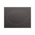 6U LINIER® Fixed Wall Mount Cabinet - Solid Door