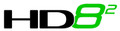 HD8² Cassette, 24 Strand, 50/125 OM5, MDC/UPC (12) Port, Lime Green Duplex, Front - (1) Port MTP Elite 24 Fiber Rear, Male Lime Green, Straight (Type A) Pinout