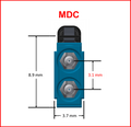 HDReadyLink®, Cassette to Cassette, OM3, 24 Strand, (12) Port, MDC/UPC Duplex, to  (12) Port, MDC/UPC Duplex, Flipped (Type C) Pinout