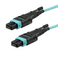 MTP/APC Elite Cable, MM 50/125 Micron, 16 Fiber OM3 Fiber Optic Patch Cable -P3P16E6F-E6F-XXXX-X