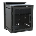 DWR-12-17PD - DWR Series Pivoting Wall Rack (w/Plexiglass Door)- 12RU and 17 Inch Deep - Image 2