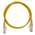 Cat6, 28AWG, Finger Boot, "Slim Jacket", Yellow Jacket