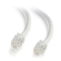 Cat6 Non-Booted Ethernet Cable - White Jacket