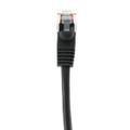 Cat6A Snagless Unshielded (UTP) Ethernet Cable - Black Jacket