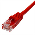 Cat5e Snagless Unshielded (UTP) Ethernet Cable - Red Jacket