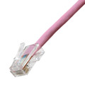 Cat5e Non-Booted Ethernet Cable - Pink Jacket