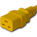 IEC 60320 C19 Connector (Female), Yellow