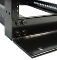 45U SharkRack Open Frame Relay Rack, Available in Black or White