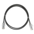 Cat6, 28AWG, Finger Boot, "Slim Jacket", Gray Jacket