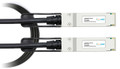 Extreme Compatible 100GbE QSFP28 Passive DAC Cable, transceiver end view