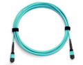 24-Fiber MTP/MPO Fiber Optic Cable, Multimode OM3, Plenum