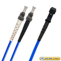 TAA Compliant Fiber Patch Cable, ST-MTRJ Fiber Patch Cable, Multimode OM3, 50/125µm 10 Gig, Duplex