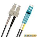 TAA Compliant Fiber Patch Cable, SC-LC, Multimode 50/125 10 Gig OM3, Duplex