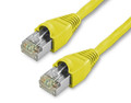 UL626SM810YL-7F - 10Ft Cat5e Snagless Shielded Ethernet Cable - Yellow, 10-Pack