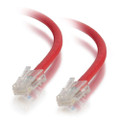 UL624-801RD - 1Ft Cat5e Non-Booted Ethernet Cable - Red, 10-Pack