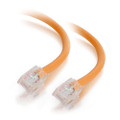 14Ft Cat6 Non-Booted Ethernet Cable - Orange, 10-Pack