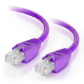 UL724M802PR-AF - 2Ft Cat6 Snagless Ethernet Cable - Purple, 10-Pack