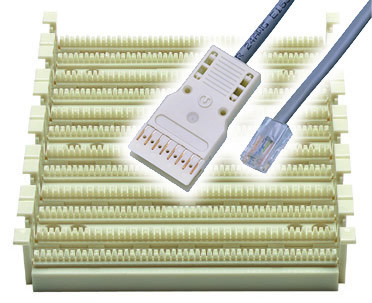 CAT5E 110 Block Patching