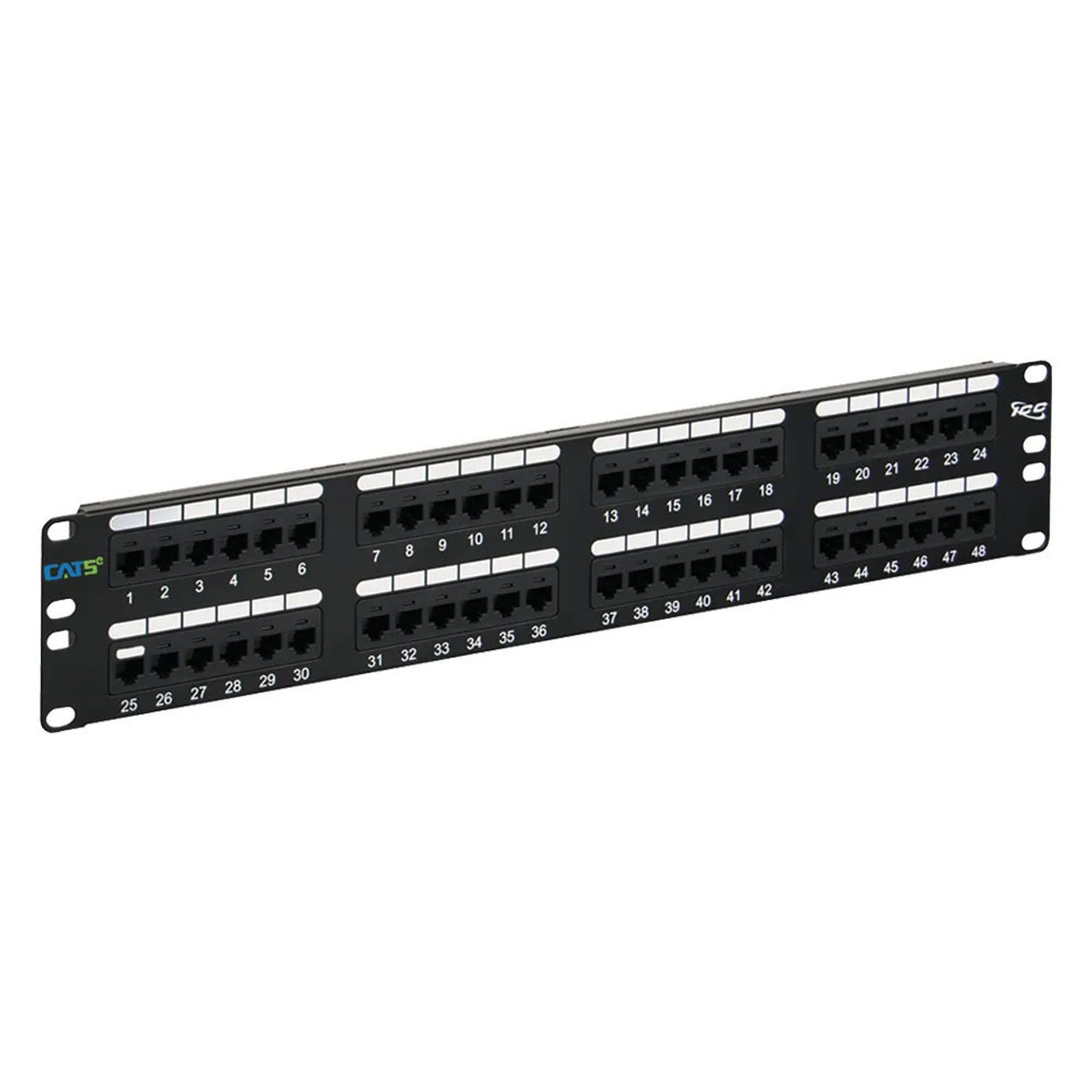 Patch Panel, Cat5e, 48-Port | Shop | Cables Plus USA