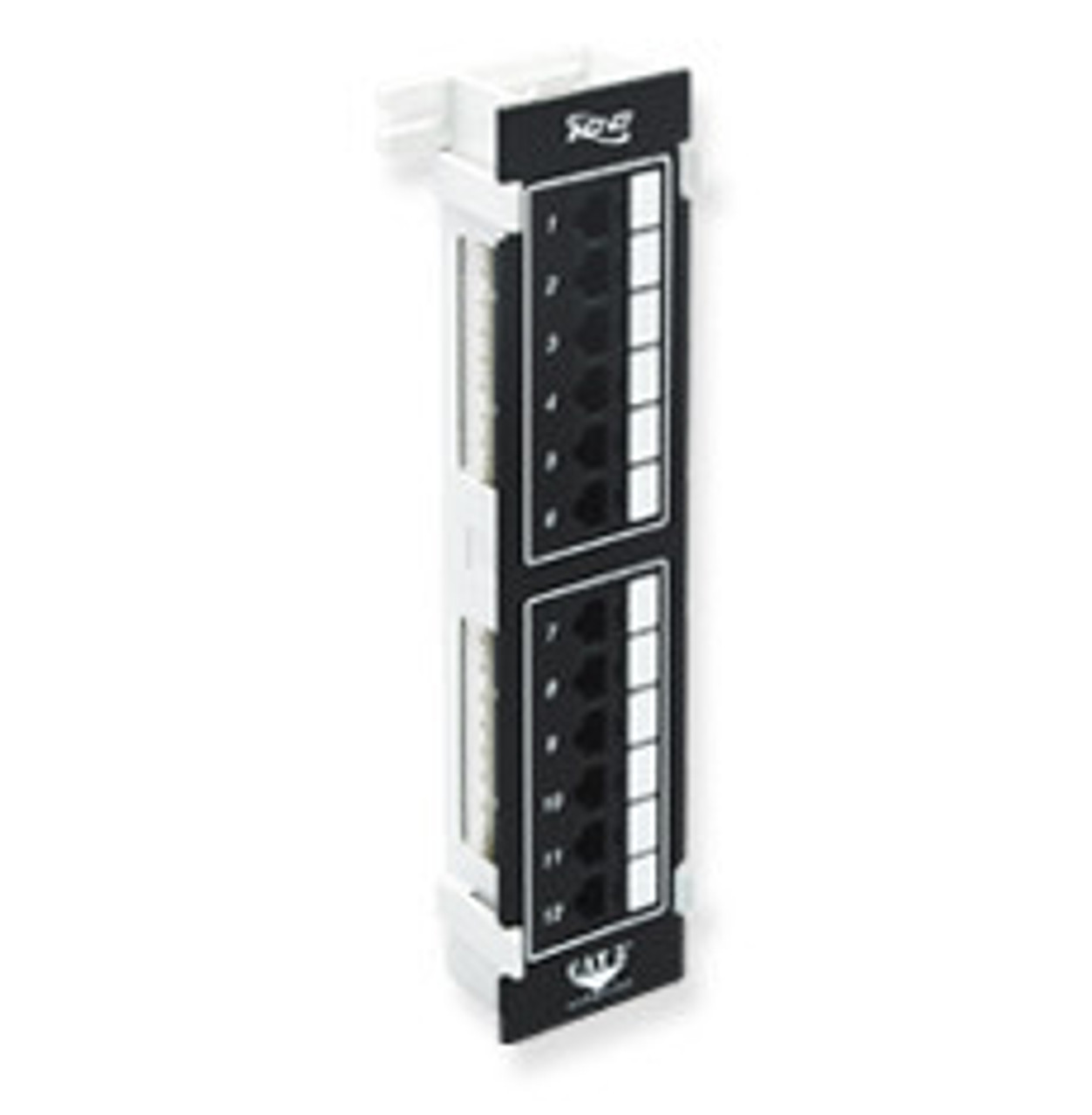 CAT6 Patch Panel with 24 Ports and 1 RMS in 6-Pack - ICC
