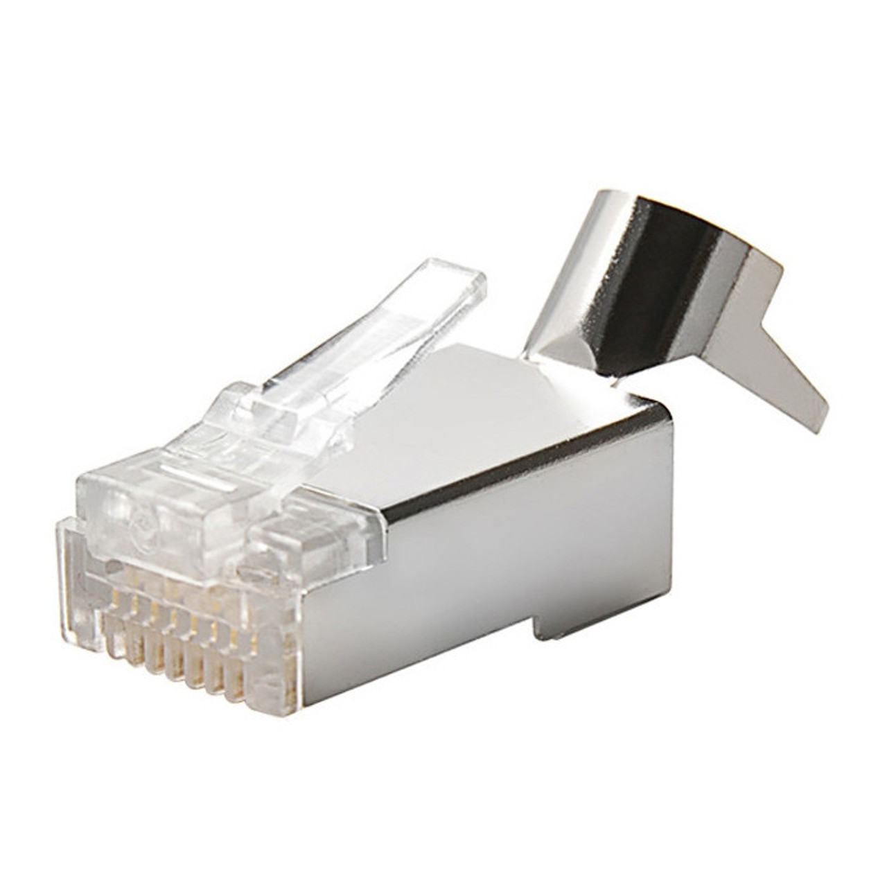 Cat 6 RJ45 Stranded Modular Plug Connector - 50 Pack