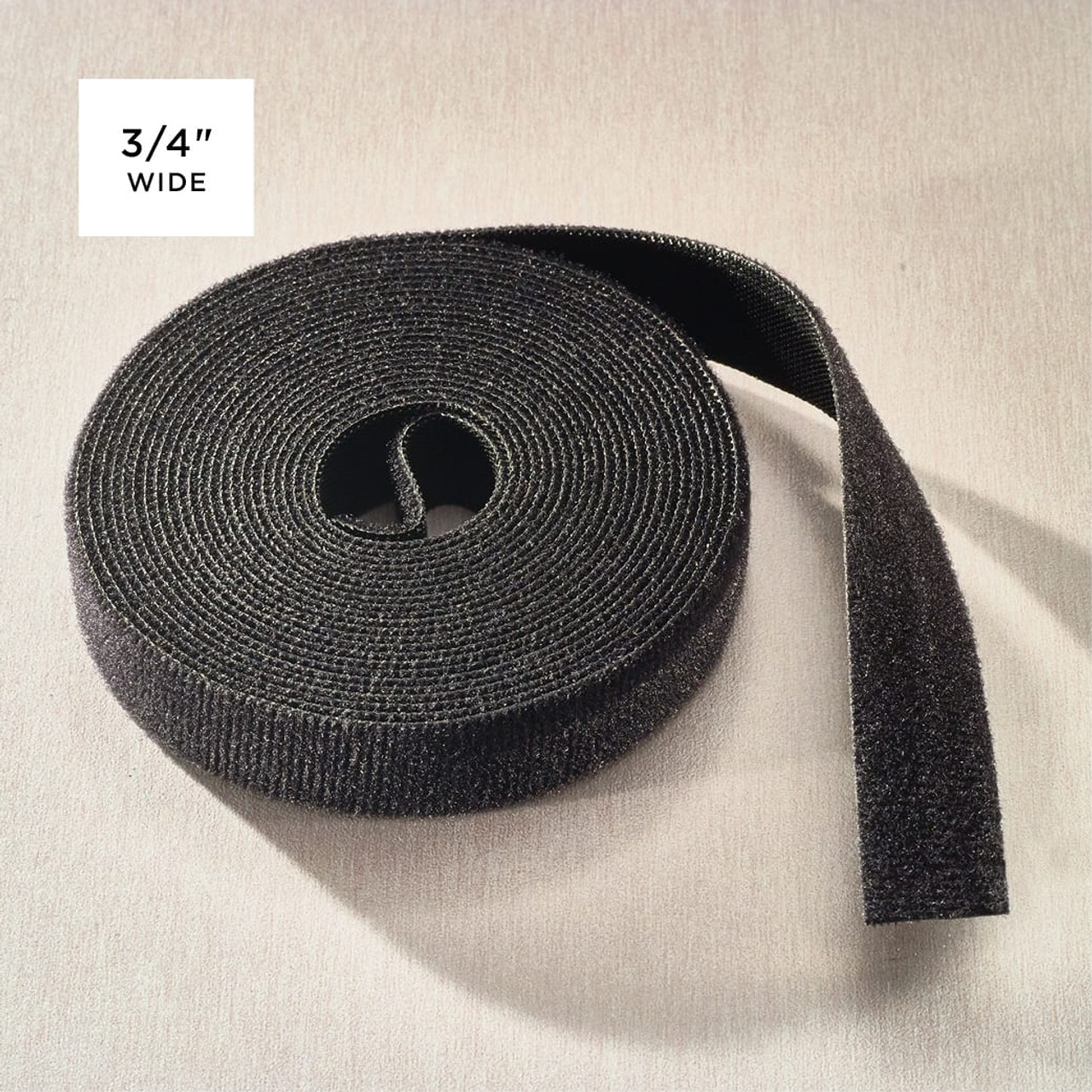 Velcro Roll 3/4 width, Blue 75 Foot Roll - Cables For Less