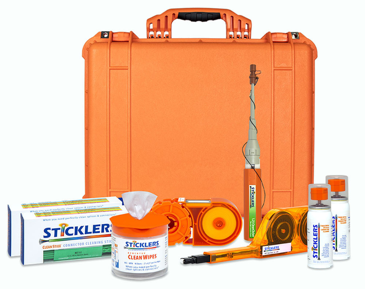 Sticklers CleanKit LC/MPO Fiber Optic Cleaning Kit - MCC-FK17