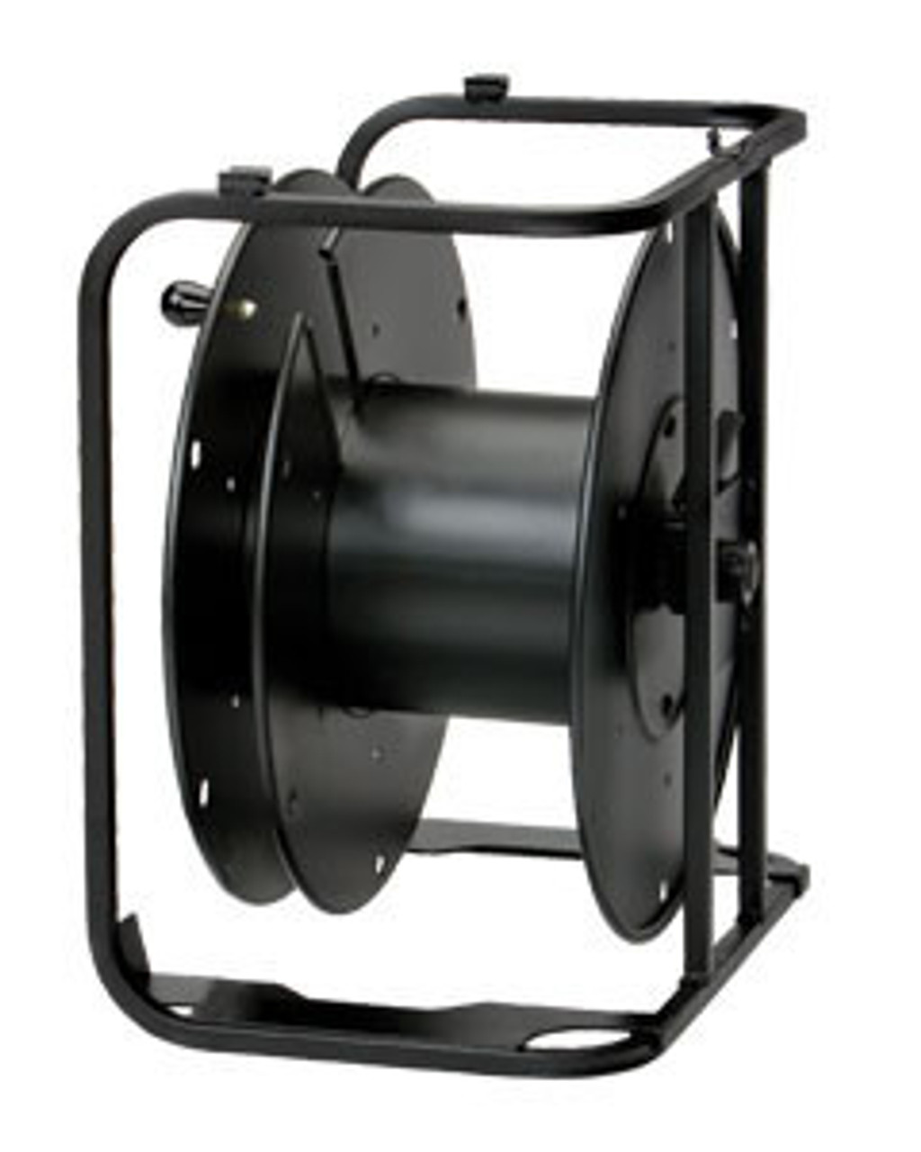Hannay Reels AVD-2 Audio/Video Reel with Divider and 3 Casters (Black) 13-07