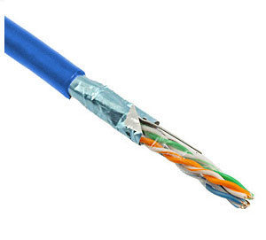 Cat6A Shielded, U/FTP, PVC, CMR, 10G, 23awg/4pr, 1000' | Shop