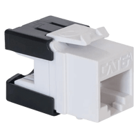 ICC, Jack, CAT 6A UTP, RJ45 to 4PR 110, High Density, white