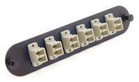TA-12FB - Chameleon LC 12-Fiber, MM/SM Adaptor Panel (Beige)