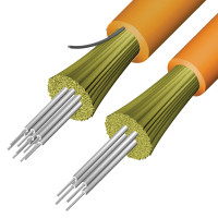 Circular Premise Cable, PVC - Plenum, 6 62.5/
125 μm multimode GIGA-Link™ 300 fibers, 4.4
mm,