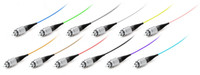 FPT-OM4-FC-12PACK - FC/PC Fiber Optic Pigtail, Multimode OM4, Tight Buffer 900um, 12-Pack