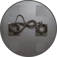 FE4019-45-02 - Quest Mfg. 400 Series Floor Enclosure, back fans view