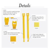 Rip-Tie Lite Plenum Screw Mount, 5/8 Inch Wide, details