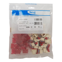 IC107L6CAL - ICC, CAT 6 Module, RJ45, EZ 25 PK, almond